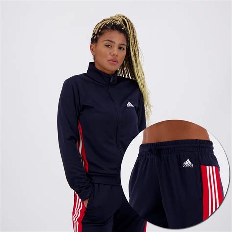 conjunto adidas feminino|agasalho feminino adidas.